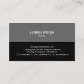 Halbweg V2 - Abstrakt 01 Visitenkarte (Rückseite)