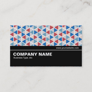 Halbweg V2 - Hexagon-Muster 05 Visitenkarte