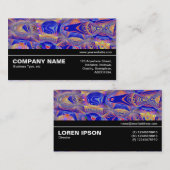 Halbweg V3 010 - Fraktal Abstrakt 061012a Visitenkarte (Vorne/Hinten)