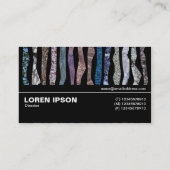 Halbweg V3 010 - Mineralstreifen Visitenkarte (Rückseite)