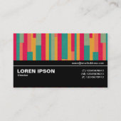 Halbweg V3 011 - Abstrakt 240113 Visitenkarte (Rückseite)