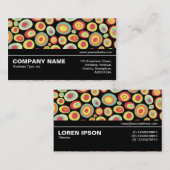 Halbweg V3 012 - Abstrakt 20213 Visitenkarte (Vorne/Hinten)