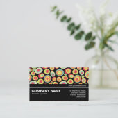 Halbweg V3 012 - Abstrakt 20213 Visitenkarte (Stehend Vorderseite)