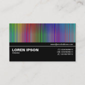 Halbweg V3 01 - Regenbogenvorhang Visitenkarte (Rückseite)