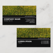 Halbweg V3 037 - Bett aus gelben Milchsorten Visitenkarte (Vorne/Hinten)