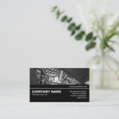 Halbweg V3 039 - Modernes Inneres Visitenkarte (Stehend Vorderseite)