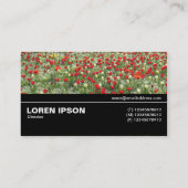 Halbweg V3 042 - Bett von Tulips Visitenkarte (Rückseite)