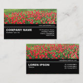 Halbweg V3 043 - Bett von Red Tulips 01 Visitenkarte (Vorne/Hinten)