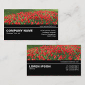 Halbweg V3 044 - Bett von Red Tulips 02 Visitenkarte (Vorne/Hinten)