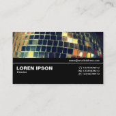 Halbweg V3 07 - Spiegelball Visitenkarte (Rückseite)