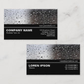 Halbweg V3 - Schallwellen Visitenkarte (Vorne/Hinten)