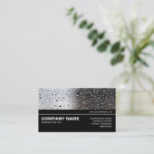 Halbweg V3 - Schallwellen Visitenkarte (Stehend Vorderseite)