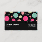 Halbweg V3 - Spots & Circles 150816 Visitenkarte (Rückseite)