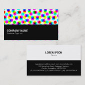 Halbwegs - Farbhalftonmuster Visitenkarte (Vorne/Hinten)