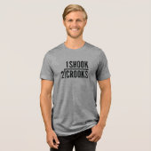 Halbwegs Gauner Tri-Blend Shirt (Vorderseite voll)