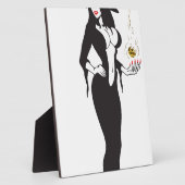 Halbweinwölfe Fotoplatte (Seite)