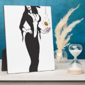 Halbweinwölfe Fotoplatte (Seite)