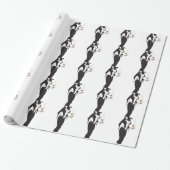Halbweinwölfe Geschenkpapier (Ungerollt)