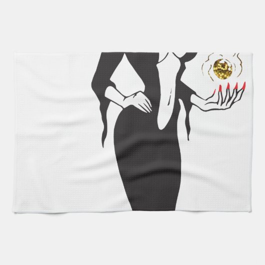 Halbweinwölfe Handtuch (Horizontal)