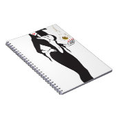 Halbweinwölfe Notizblock (Rechte Seite)