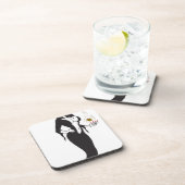 Halbweinwölfe Untersetzer (Rechte Seite)