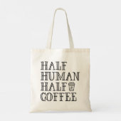 Halbwertscoffee Tragetasche (Rückseite)