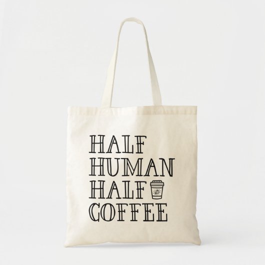 Halbwertscoffee Tragetasche (Vorne)