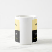 Halbwertszeit beim Menschen - Halbpension Kaffee Kaffeetasse (Mittel)