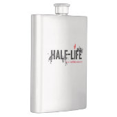 Halbwertzeit-Flasche Flachmann (Rechts)