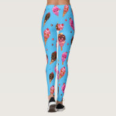 Halbwintereiskulpturen Leggings (Rückseite)