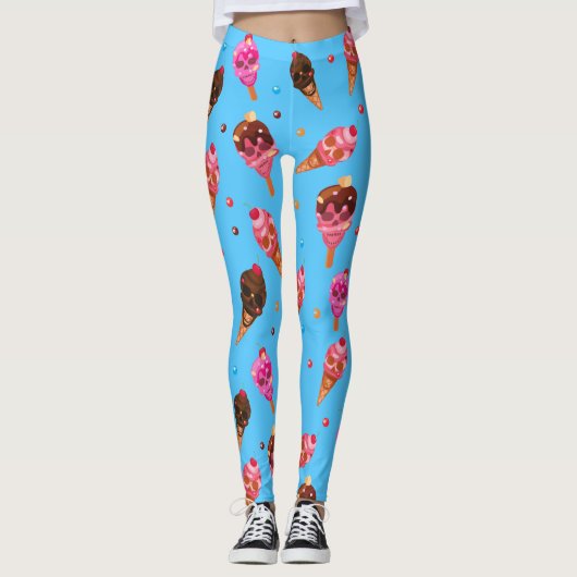Halbwintereiskulpturen Leggings (Vorderseite)