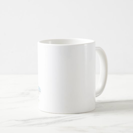 Halbwit-Tasse Kaffeetasse (VorderseiteRechts)