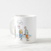 Halbwit-Tasse Kaffeetasse (Vorderseite Links)