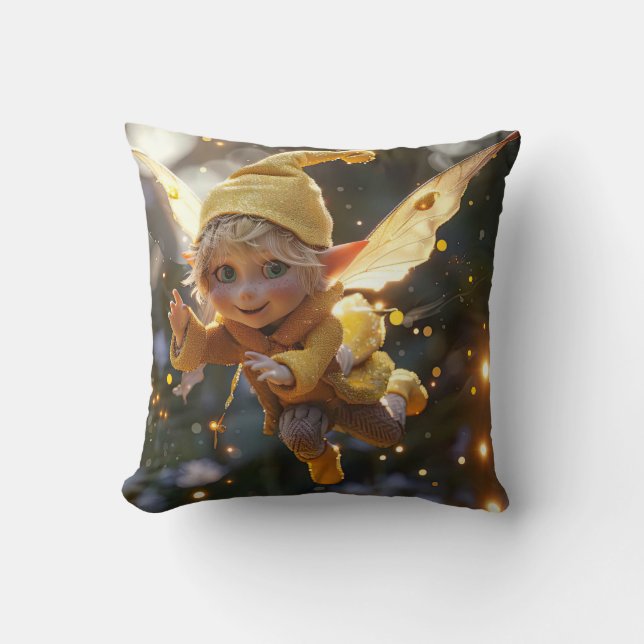 Halbwüchsige Elfen Kissen (Vorderseite)
