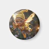 Halbwüchsige Elfen Magnet (Vorne)