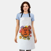 Halbwüchsiger Schürze (Getragen)