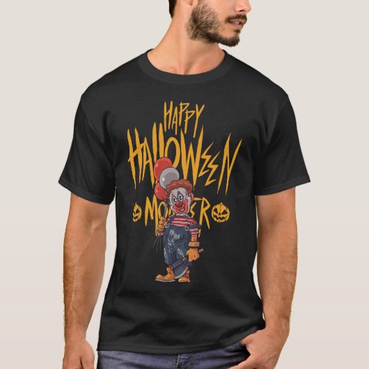 Halbwunder-Monster : Clown T-Shirt (Vorderseite)