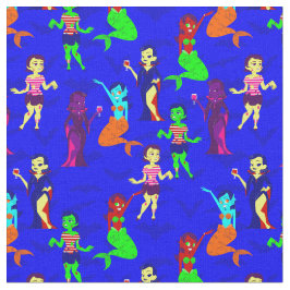 Halbwunder Monster-Meerjungfrauen Stoff