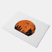 Halbzeigenvektor Fußmatte (Schrägansicht)