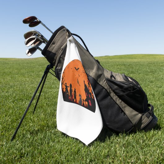 Halbzeigenvektor Golfhandtuch (Gras)