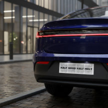 Halbzeit Heiliger Autoaufkleber