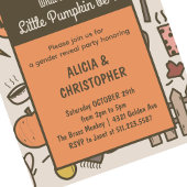 Halbzeit von Fall GENDER REVEAL Einladung