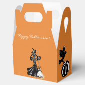 Halbzeitfotografie mit Besen Geschenkschachtel (Geöffnet)