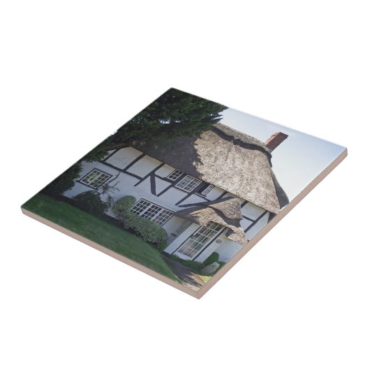 Halbzeitgedrossene Hütte Fliese (Seite)