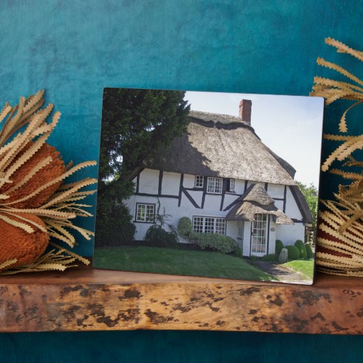 Halbzeitgedrossene Hütte Fotoplatte (Seite)