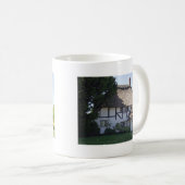 Halbzeitgedrossene Hütte Kaffeetasse (VorderseiteRechts)