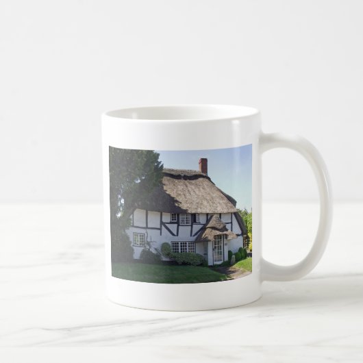 Halbzeitgedrossene Hütte Kaffeetasse (Rechts)