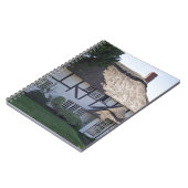 Halbzeitgedrossene Hütte Notizblock (Linke Seite)