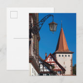Halbzeitwohnungen in der Stadt Postkarte (Vorne/Hinten)