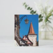 Halbzeitwohnungen in der Stadt Postkarte (Stehend Vorderseite)